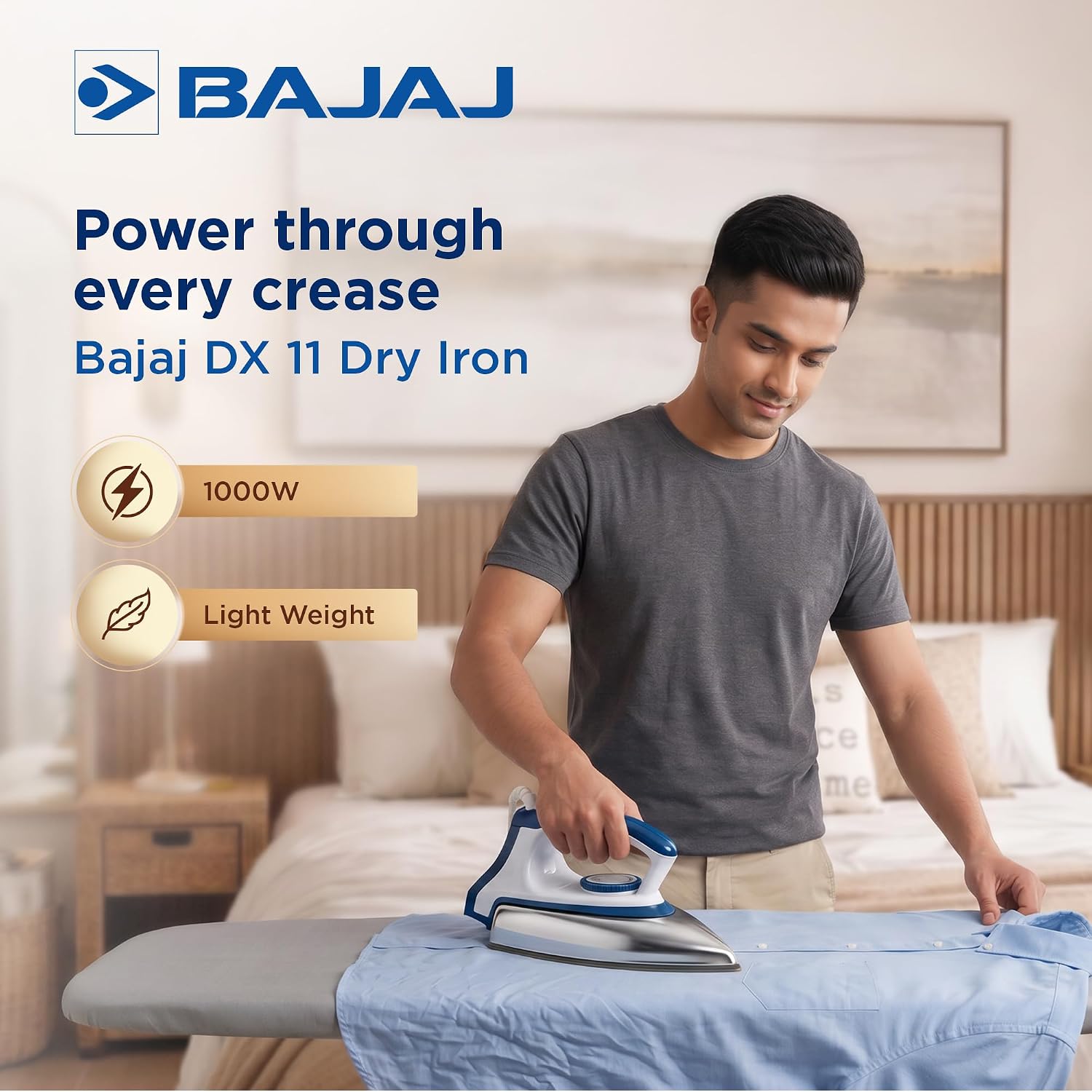 Bajaj Majesty DX-11 1000W Dry Iron