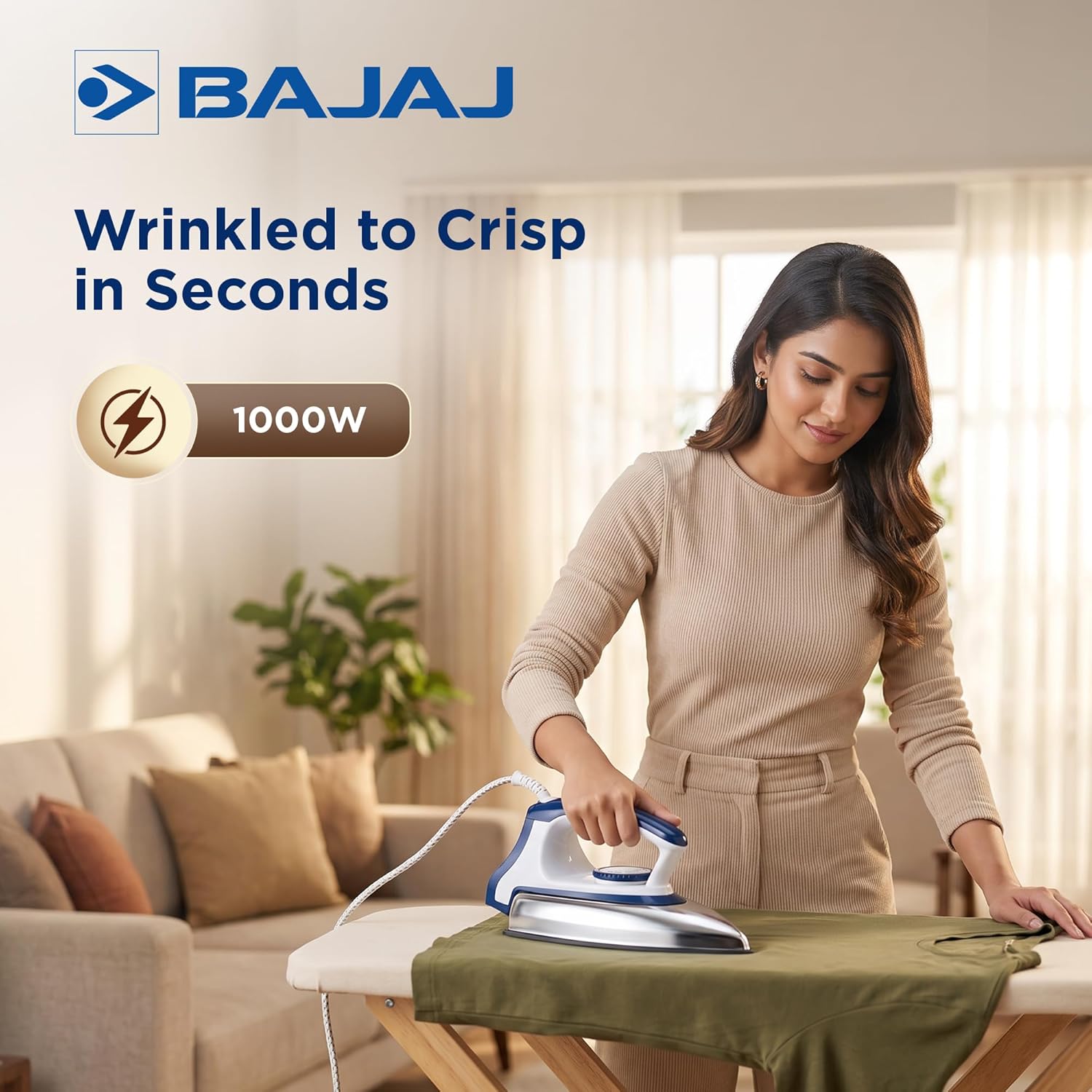 Bajaj Majesty DX-11 1000W Dry Iron