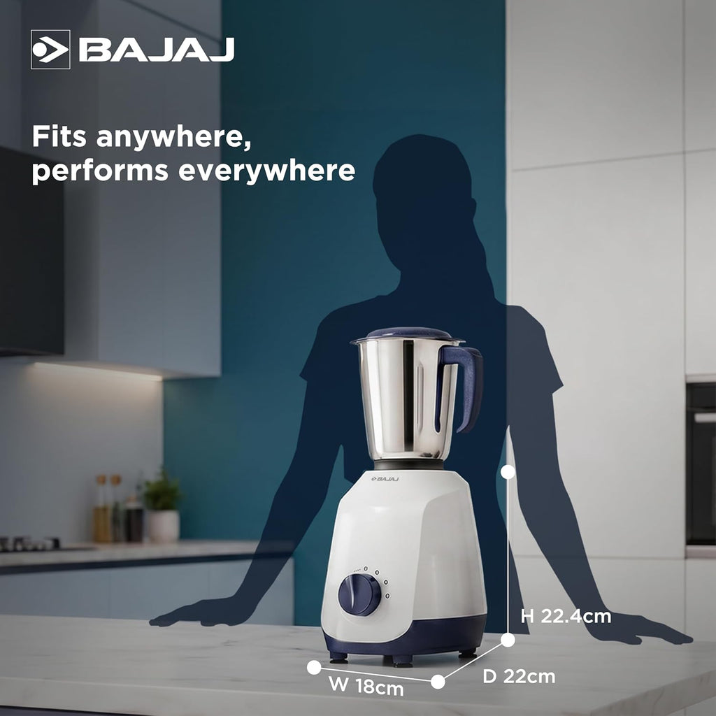 Bajaj Ninja Series Grace 500W Mixer Grinder