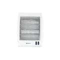 Bajaj RHX-2 Halogen Heater | 2 Heat Settings-400W/800 Watts | Noiseless Operation | DuraElement With 1-Yr Heating Element Warranty By Bajaj | Convection Room Heater For Winter | 2-Yr Warranty 【White】