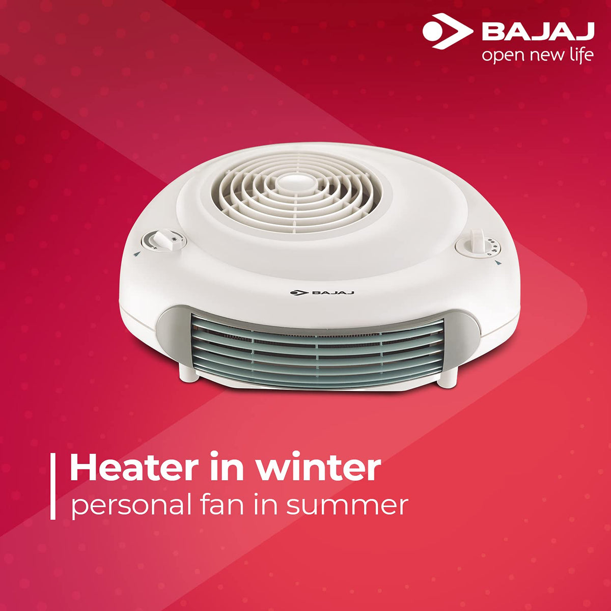 Bajaj RX 11 2000-Watt Heat Convector, White