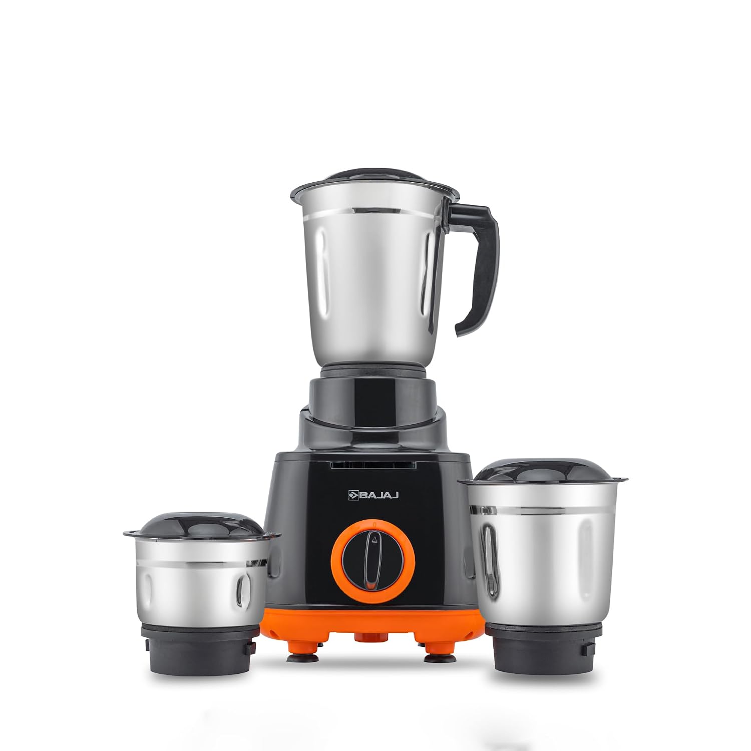 Bajaj Rex 500W Mixer Grinder | 3 Stainless Steel Jars with Multifunctional Blades