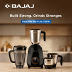 Bajaj Rex Dlx Ninja Series 4 Jar 750W Mixer Grinder