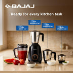 Bajaj Rex Dlx Ninja Series 4 Jar 750W Mixer Grinder