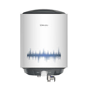 Bajaj Shield Series New Shakti 10L Storage Wall Mount Water Heater For Home, 5-Star Rated Geyser, Child Safety Mode, 7-Yr Tank, 6-Yr Element, 2-Yr Product Warranty,【White & Grey】