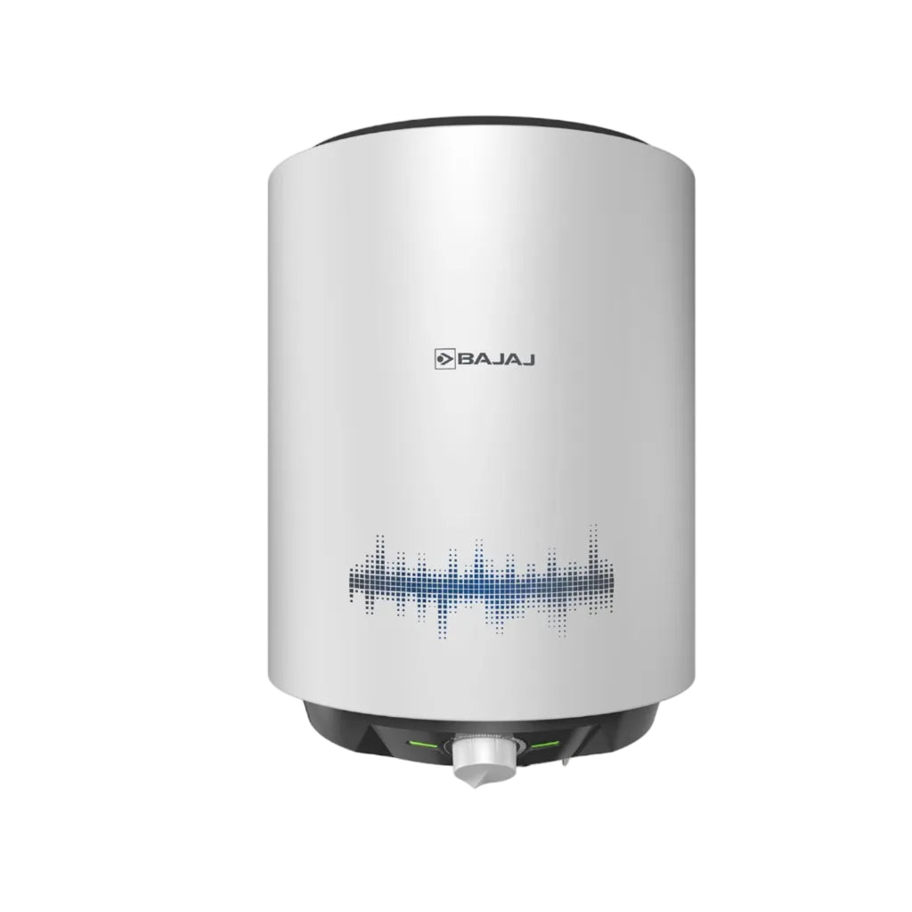 Bajaj Shield Series New Shakti 15L Storage Wall Mount Water Heater For Home, 5-Star Rated Geyser, Child Safety Mode, 7-Yr Tank, 6-Yr Element, 2-Yr Product Warranty, White & Grey