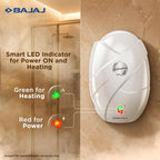Bajaj Splendora 3L 3KW Vertical Instant Water Heater for Home | Geyser for Bathroom & Kitchen | High Grade SS Tank | Copper Heating Element | 5 Years Tank Warranty by Bajaj【White】