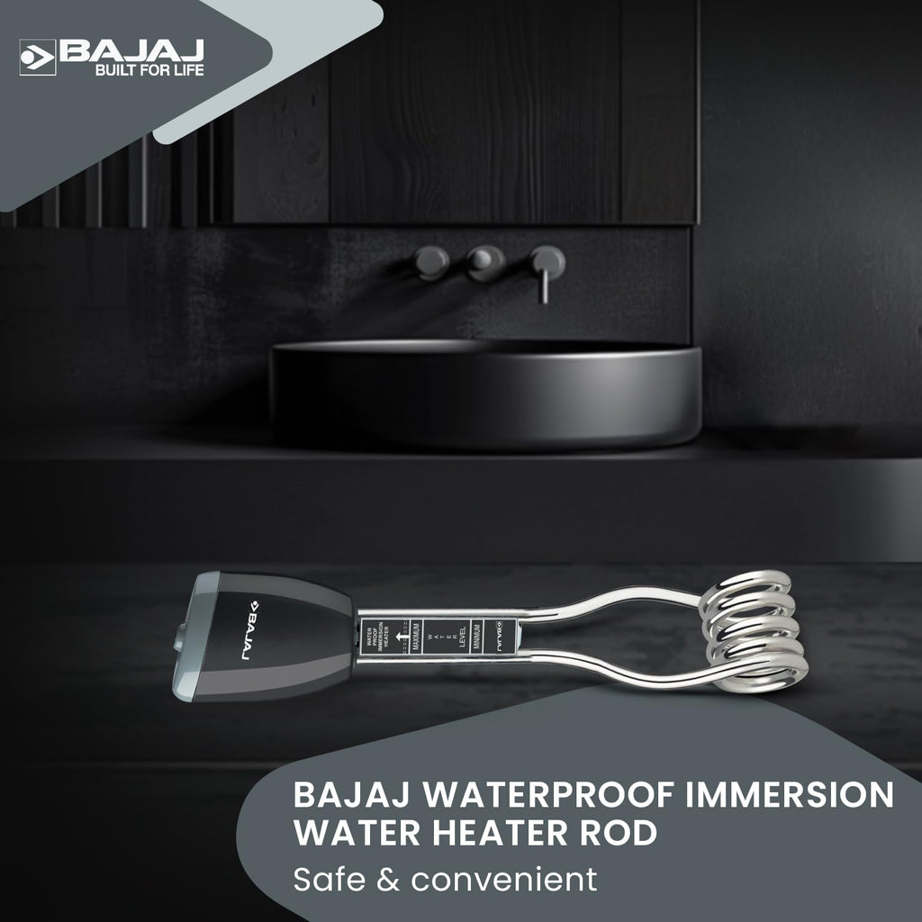 Bajaj Waterproof 1500 Watts Immersion Rod Heater