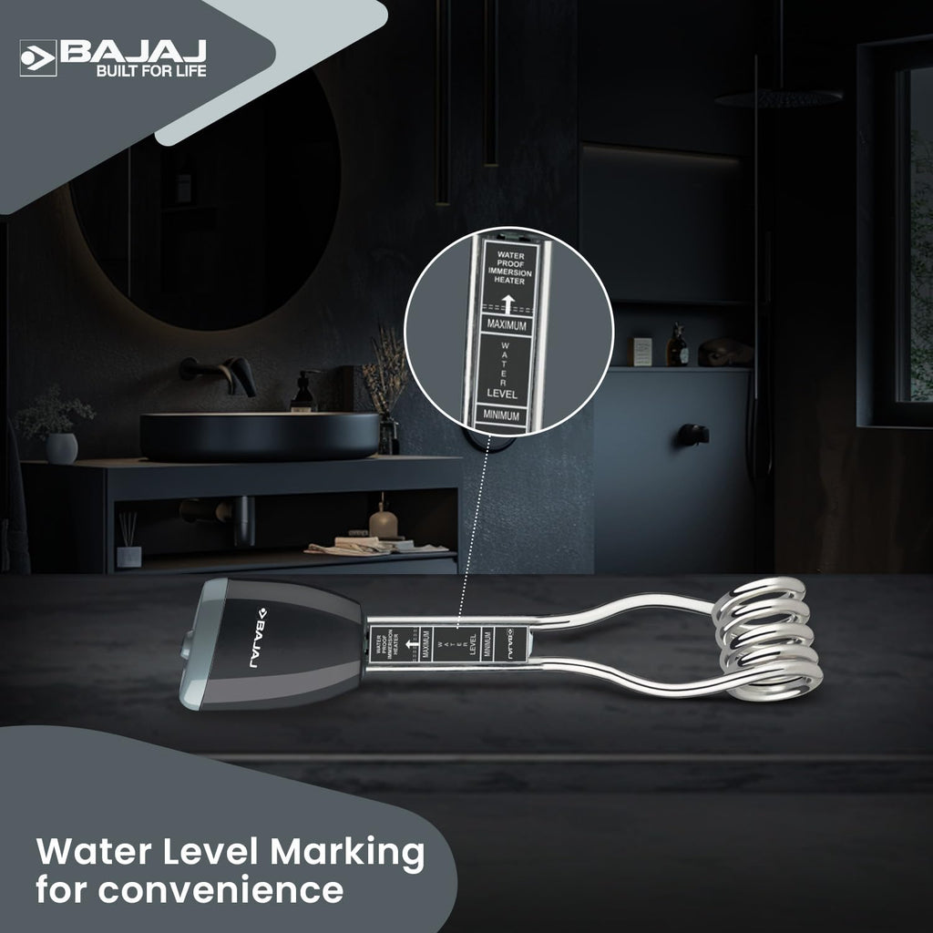 Bajaj Waterproof 1500 Watts Immersion Rod Heater