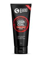 Beardo Activated Charcoal Peel Off Mask for Men, 100g