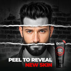 Beardo Activated Charcoal Peel Off Mask for Men, 100g