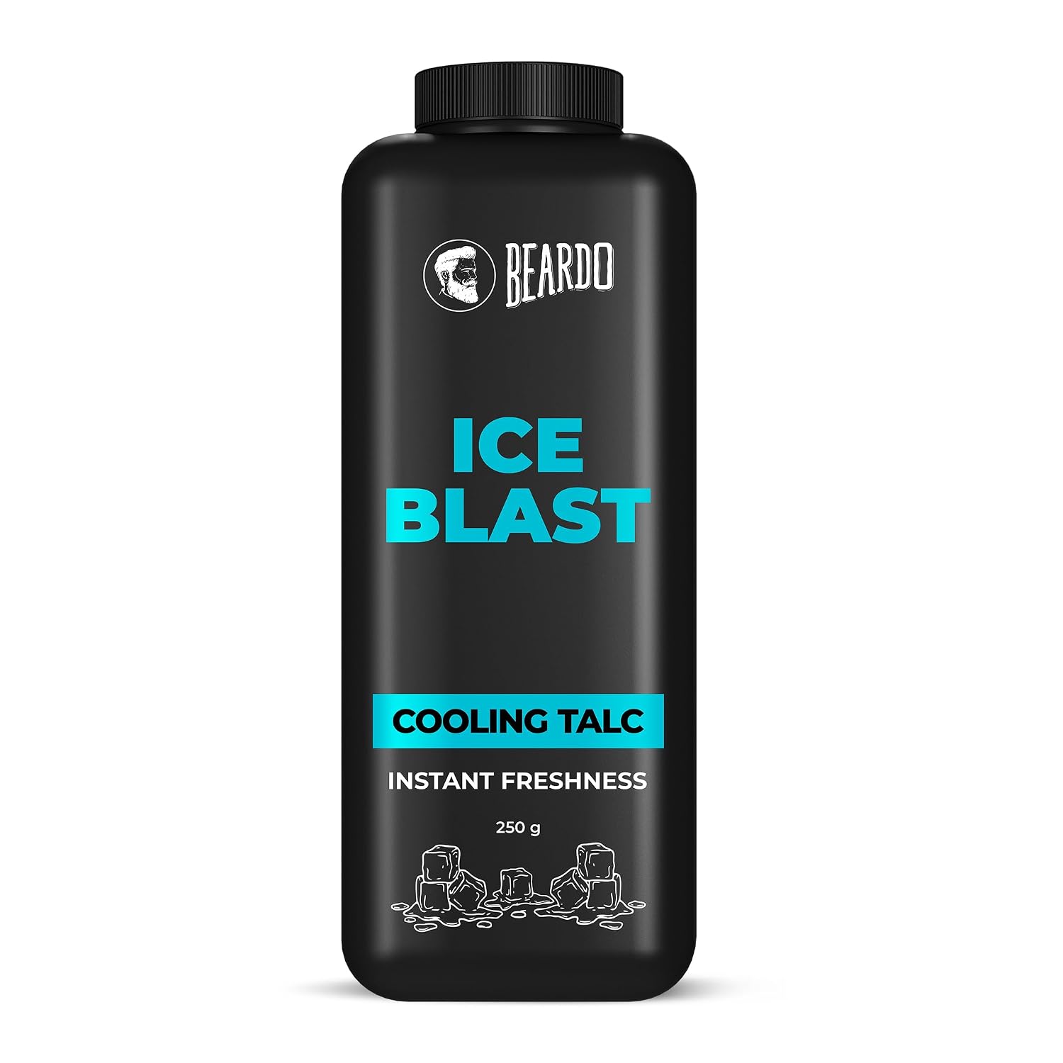 Beardo Ice Blast Talc powder for men | INSTANT ICY COOLING Talcum Powder Men 250g