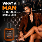 Beardo Whisky Smoke Bourbon Perfume For Men, 50ml