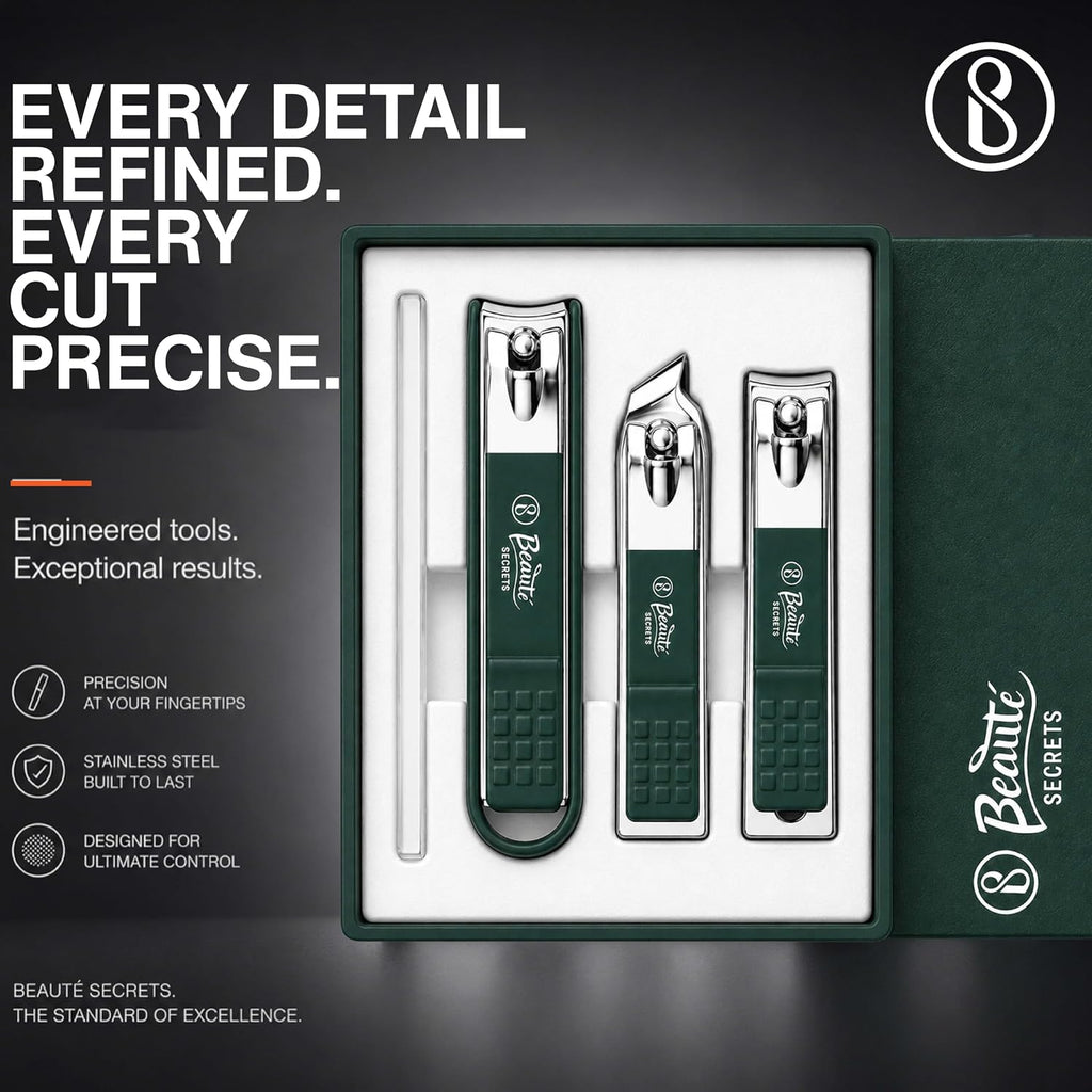 Beauté Secrets - Nail Cutter Set 4pcs