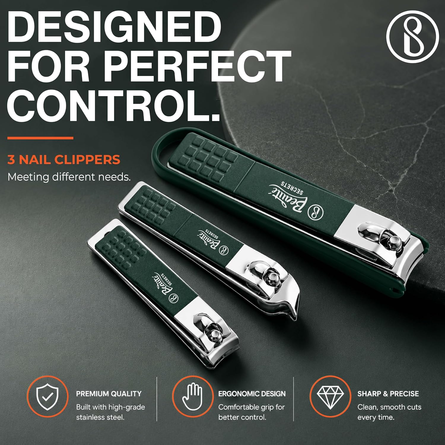 Beauté Secrets - Nail Cutter Set 4pcs