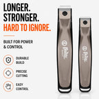 Beauté Secrets 2 Pieces Nail Cutter Set with Catcher