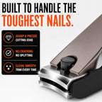 Beauté Secrets 2 Pieces Nail Cutter Set with Catcher