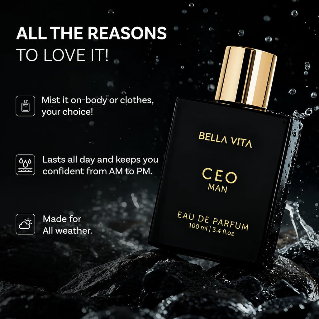 Bella Vita Luxury CEO Man | Long Lasting EDP 100ml