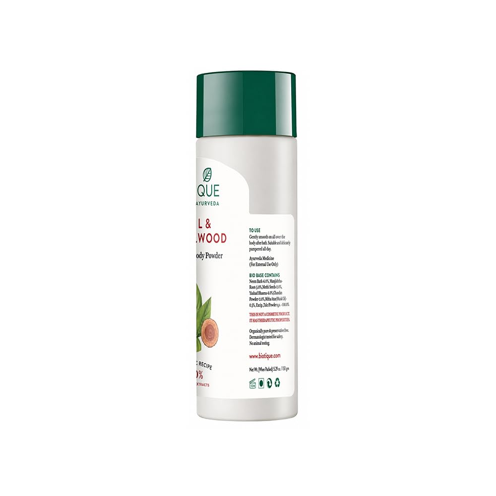 Biotique Basil and Sandalwood  150g