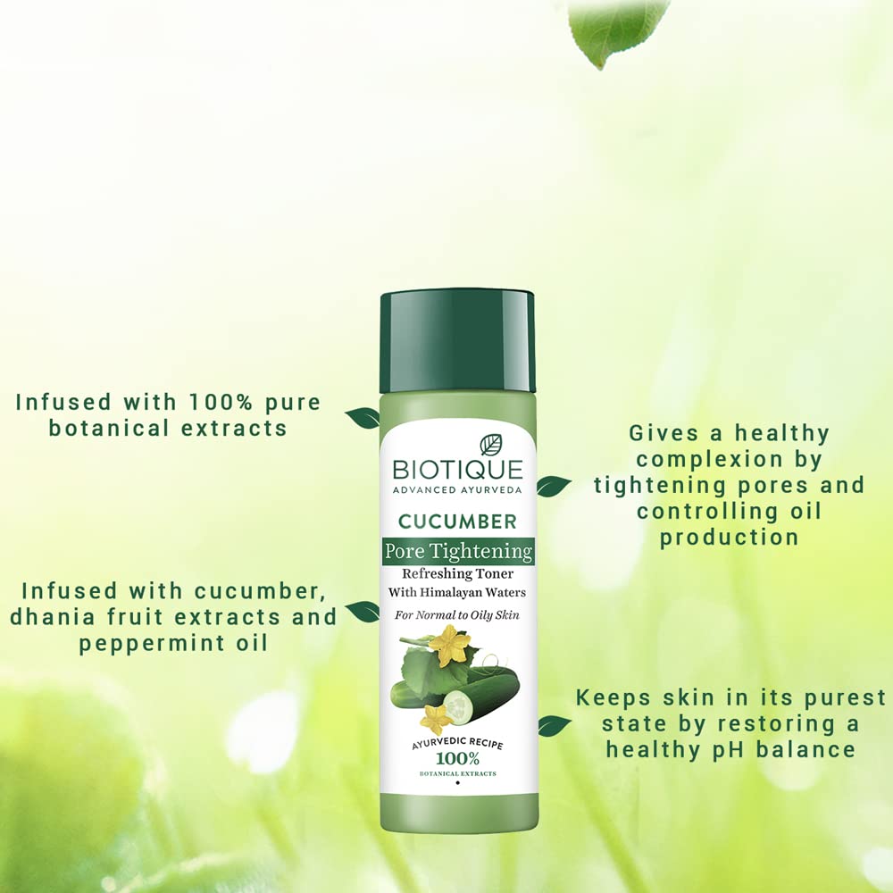 Biotique Cucumber Pore Tightening Toner 120ml