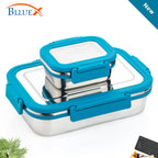 Blluex Stainless Steel Lunch Box |100% Leak Proof |Lunch Box