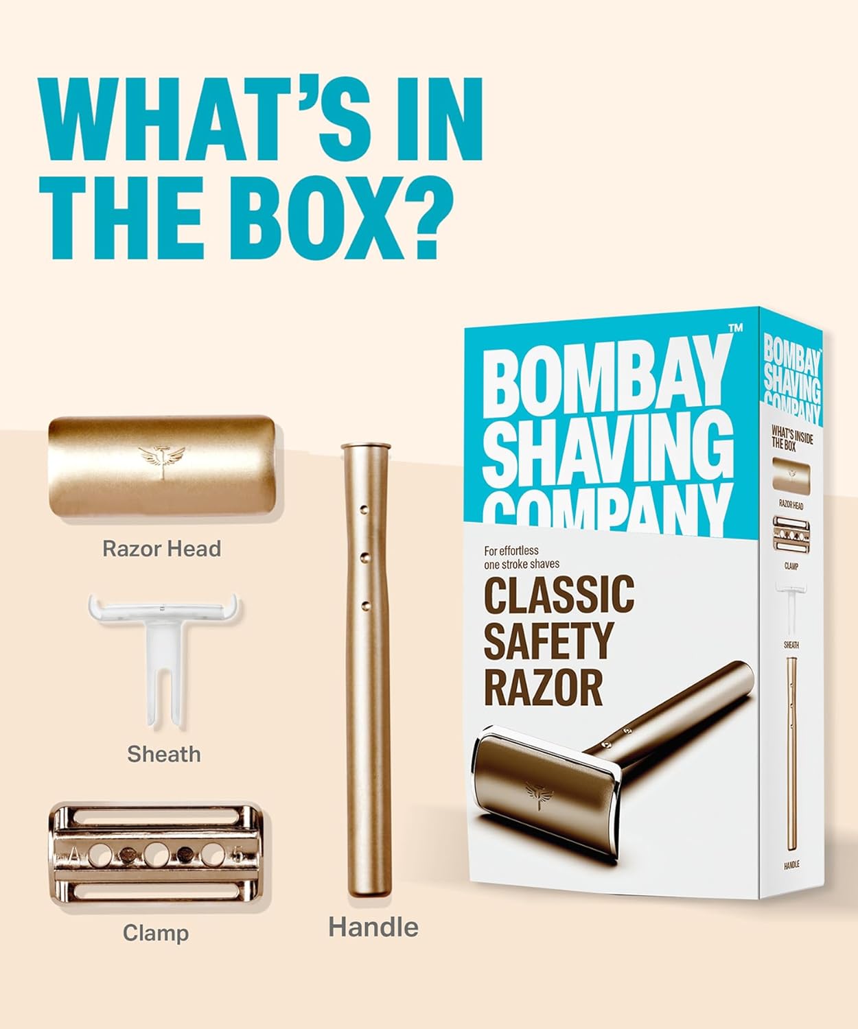 Bombay Shaving Company Classic Safety Razor For Men