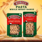Borges High Protein, fiber, Trans Fat Free and Cholesterol Free Whole Wheat Fusilli Pasta (500 grams)
