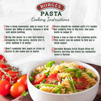 Borges High Protein, fiber, Trans Fat Free and Cholesterol Free Whole Wheat Fusilli Pasta (500 grams)