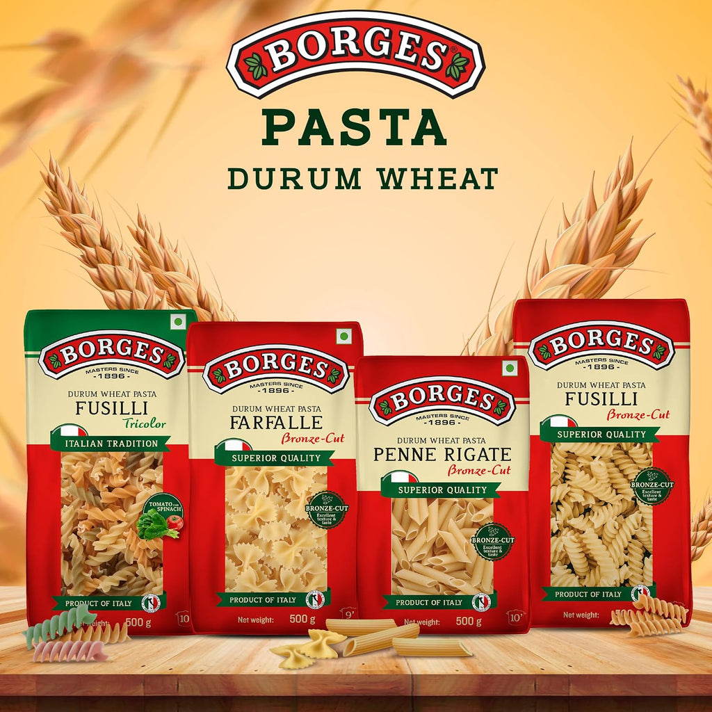 Borges Spaghetti Source of Protein Wheat Pasta 500g