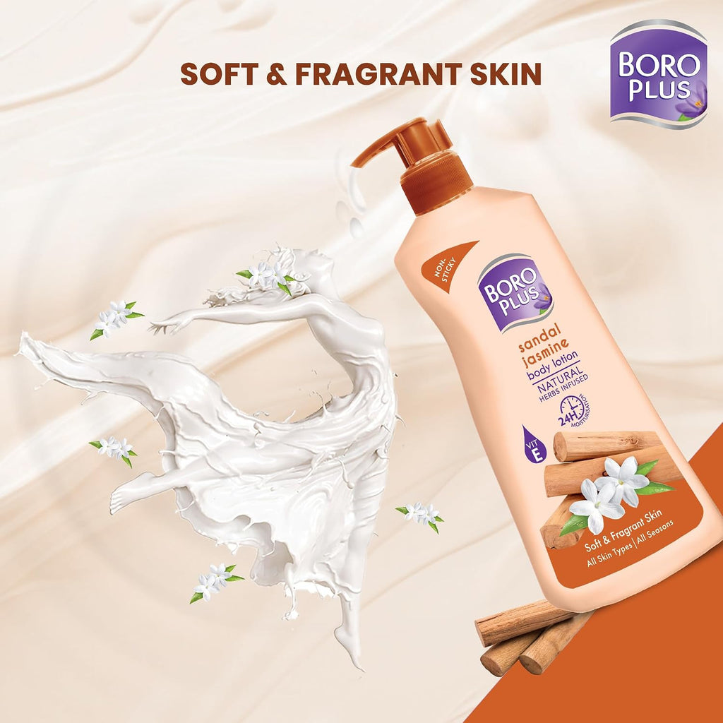 BoroPlus Sandal & Jasmine Body Lotion 400 ml