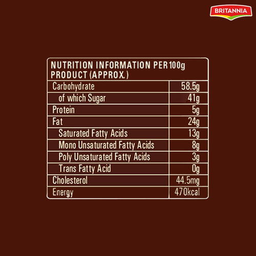 Britannia Cakes Chocolate Brownie Pouch, 40 g