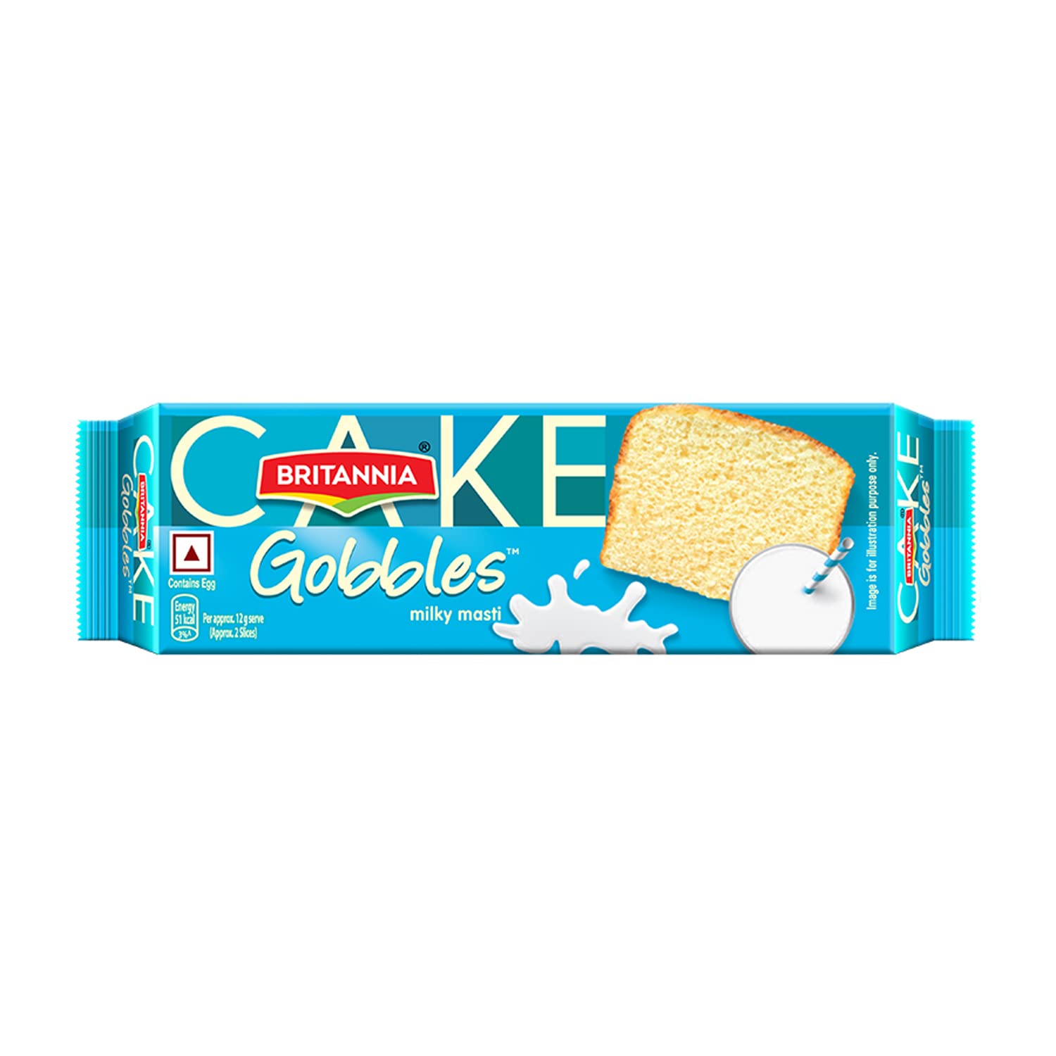 Britannia Gobbles Cake Bar Cake Milky Masti, 30 g