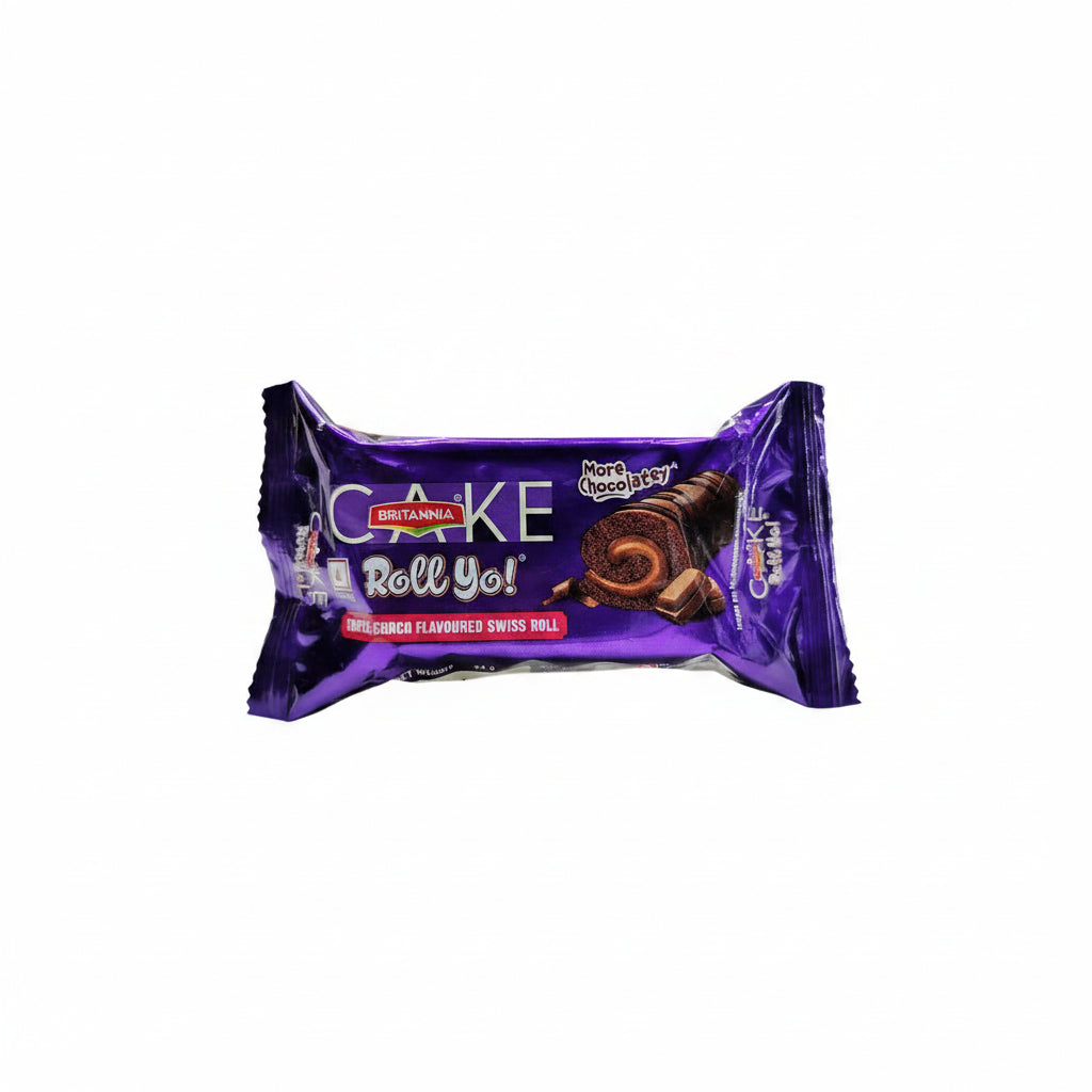 Britannia Triple Choco Swiss Roll, 24 gm