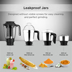Butterfly Jet Elite 750 Watts Mixer Grinder with 4 Jars
