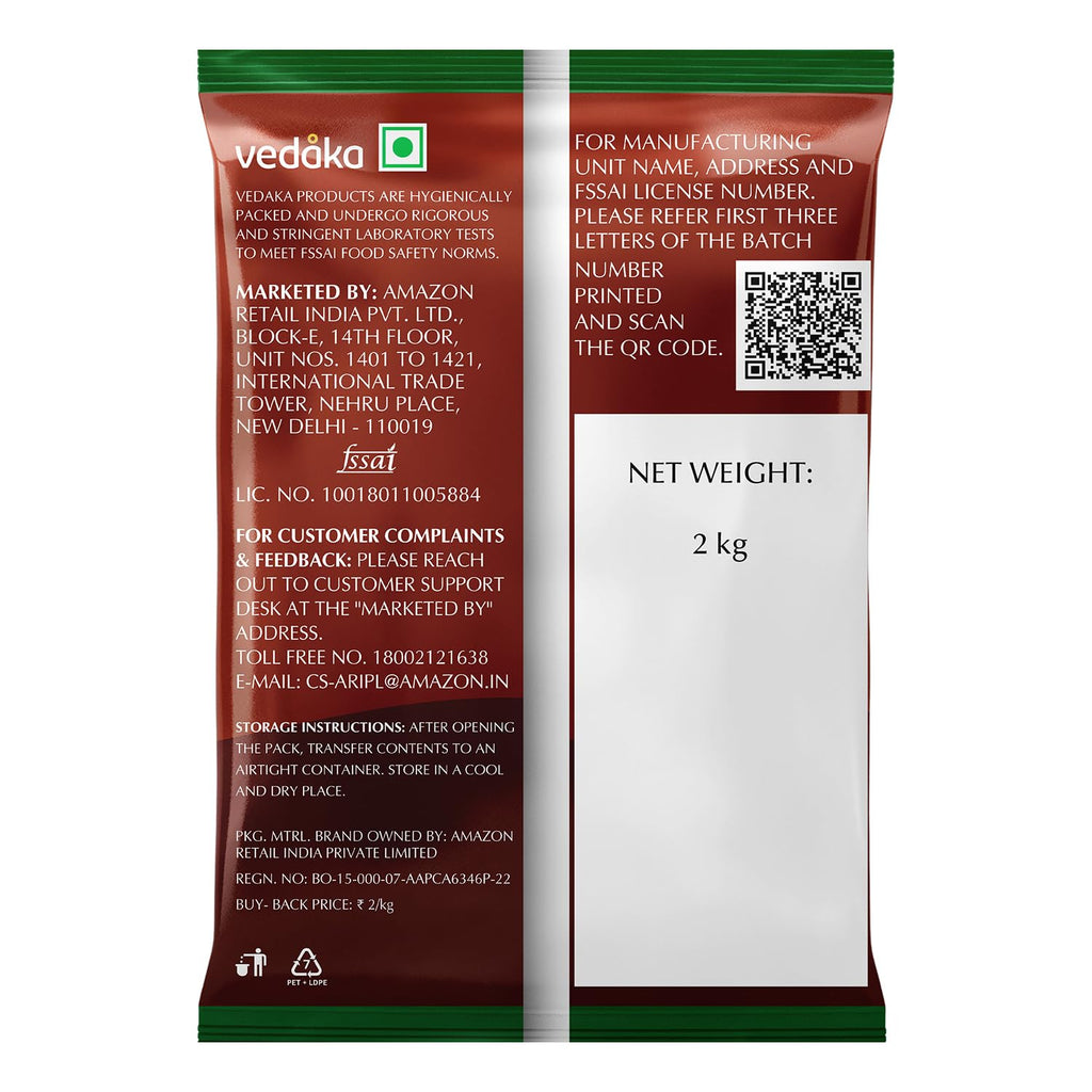 Vedaka Unpolished Mixed Dal 2 Kg
