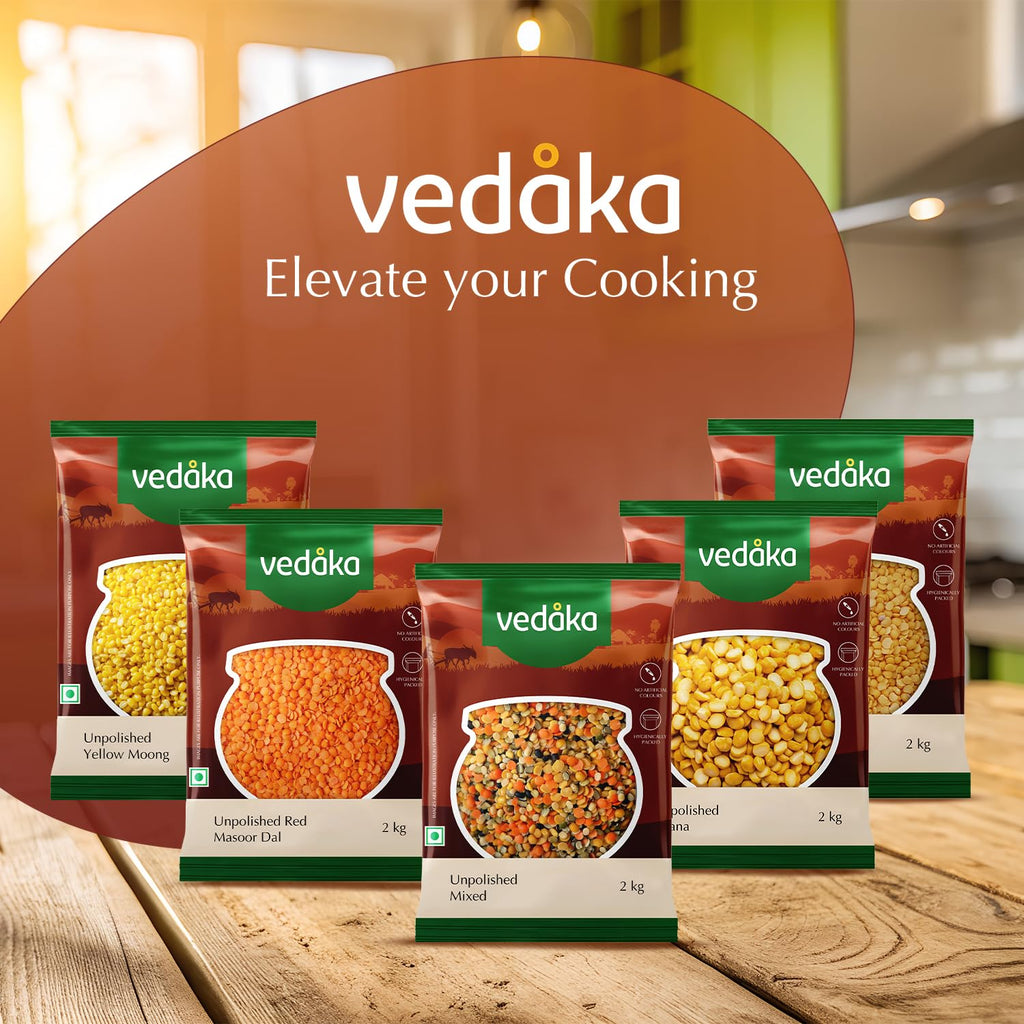 Vedaka Unpolished Mixed Dal 2 Kg