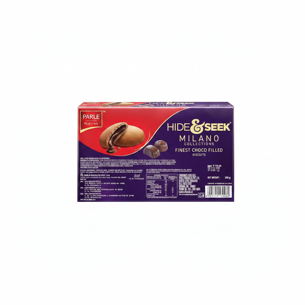 Parle Platina Parle Hide & Seek Milano Center Filled Regular Chocolate 250 G/200 G
