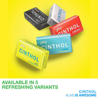Cinthol Lime Bath Soap - 100g (Pack of 5) | Lemony Deo Fragrance | Grade 1 Soap | For All Skin Types