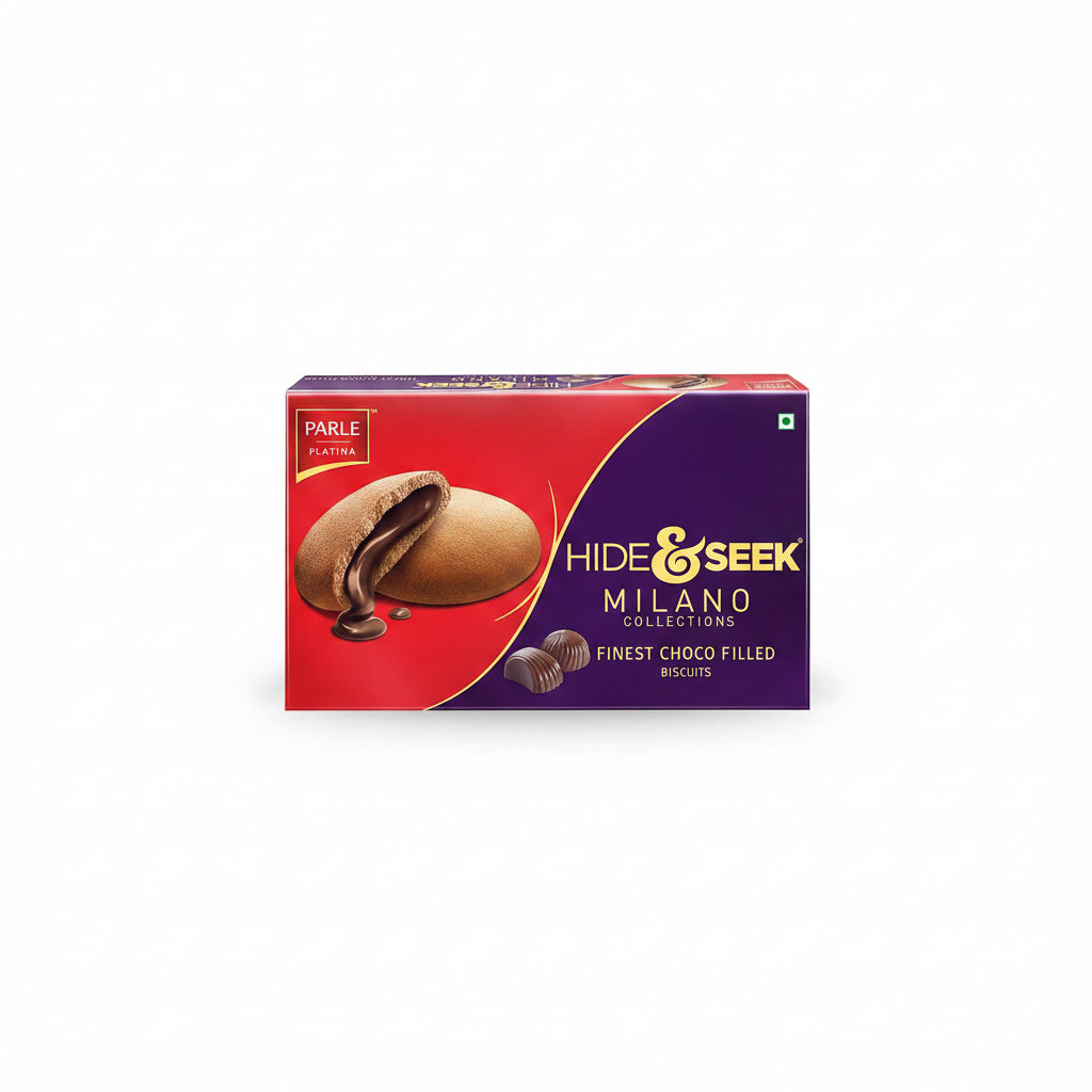 Parle Platina Parle Hide & Seek Milano Center Filled Regular Chocolate 250 G/200 G