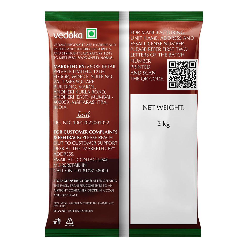 Vedaka Unpolished Mixed Dal 2 Kg