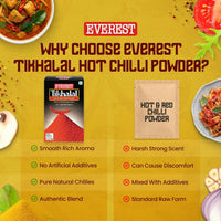 Everest Tikhalal Chilli Powder - 500gm