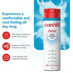 Candid Activ Sweat Control Talc 100g
