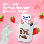 Cavin's Strawberry Milkshake 180ml