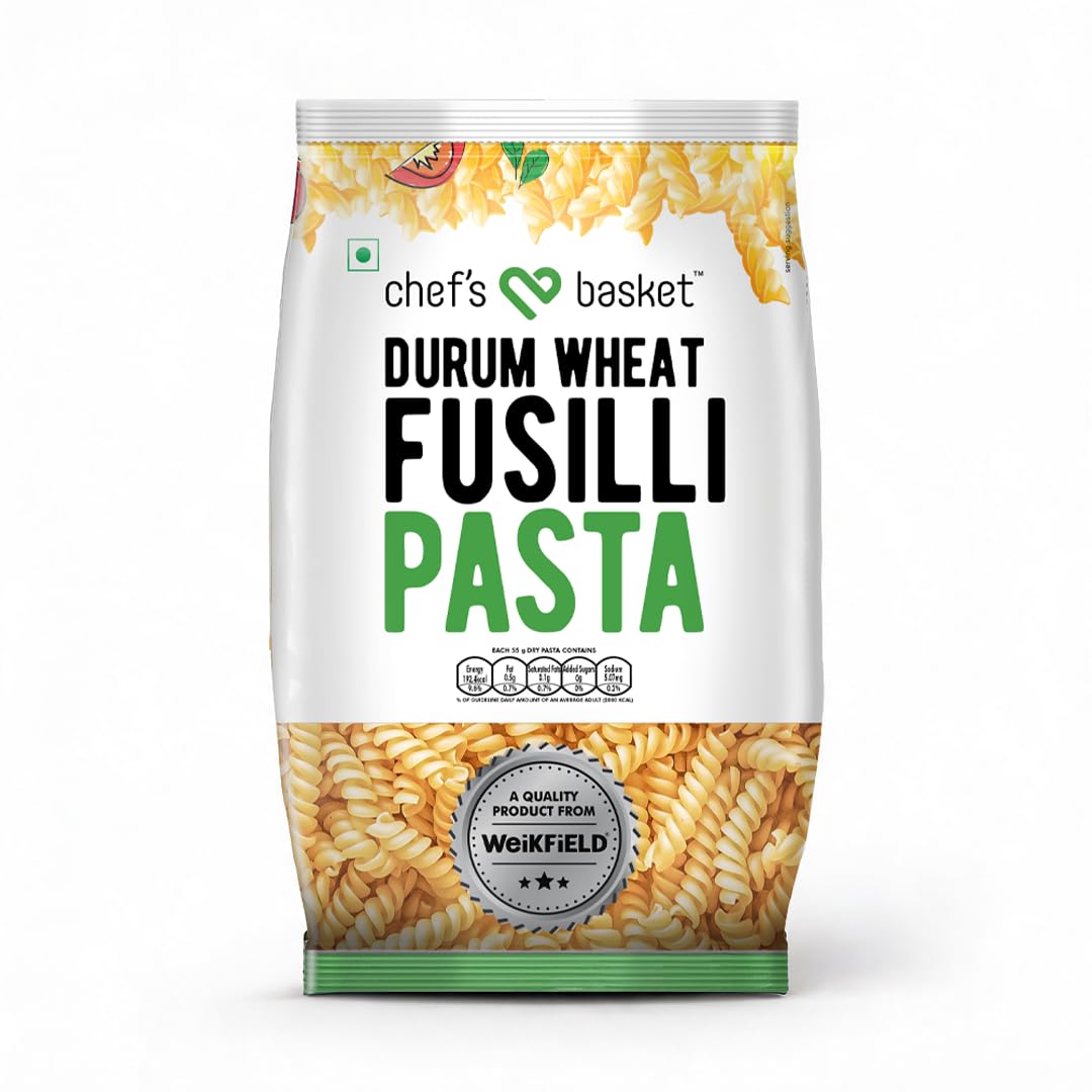 Chef's Basket Fusili Pasta 500 gm Pouch
