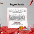 Ching’s Hot Garlic Flavour Instant Noodles, Desi Chinese Flavour, Vegetarian, 240g