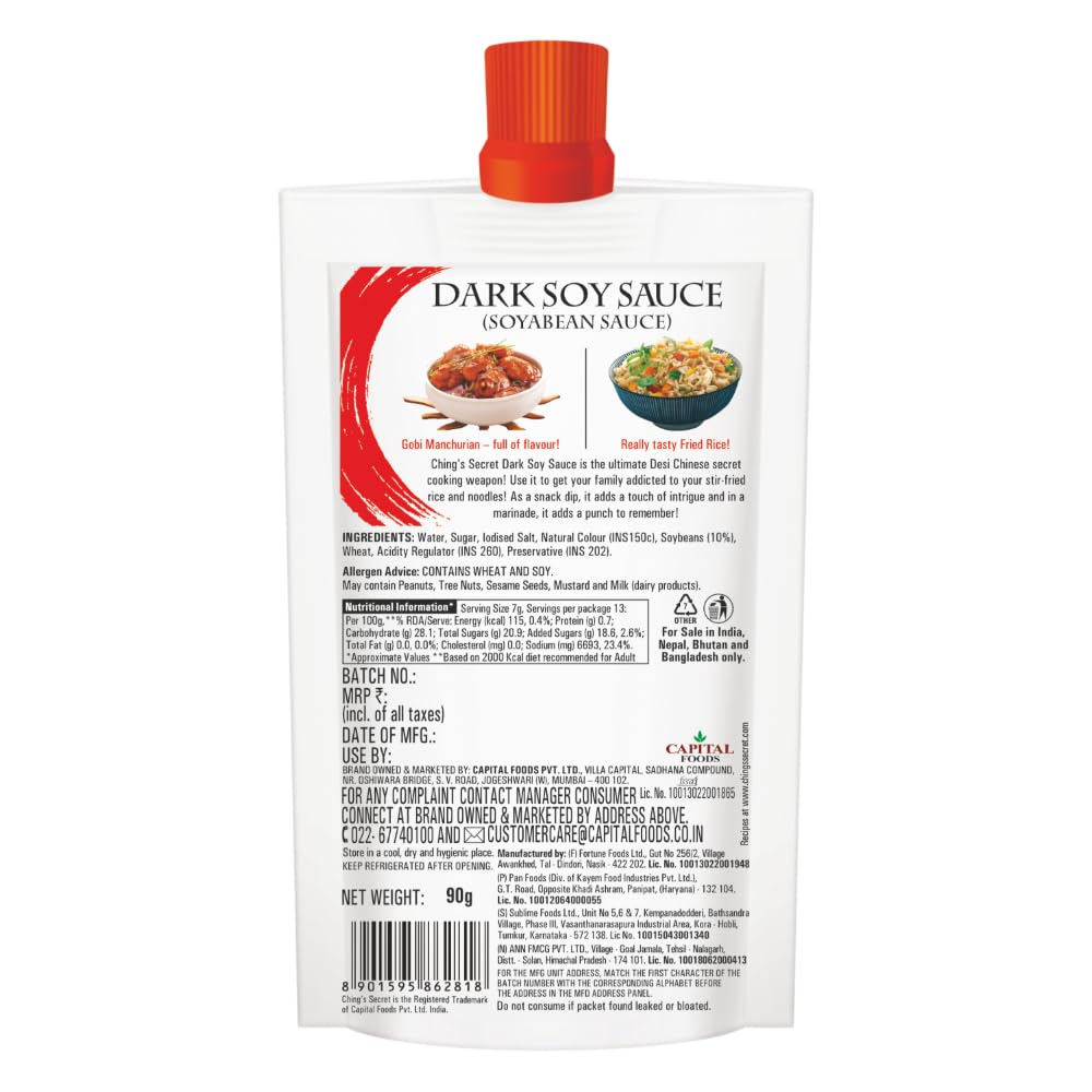 Ching’s Secret Dark Soy Sauce, 90g,