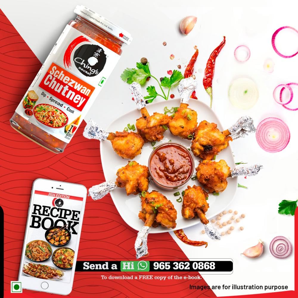 Ching’s Secret Schezwan Chutney, 250g,