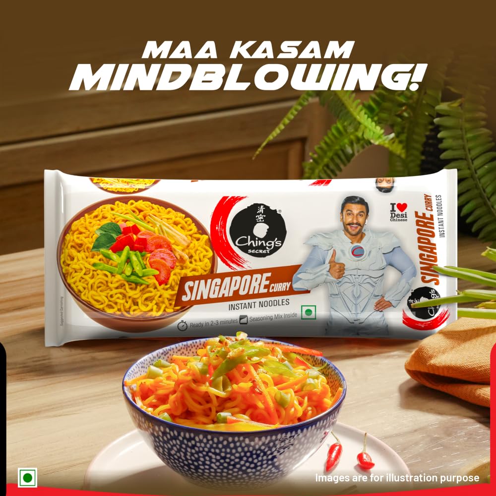 Ching’s Secret Singapore Curry Instant Noodles 244g