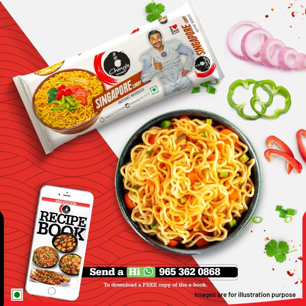 Ching’s Secret Singapore Curry Instant Noodles 244g