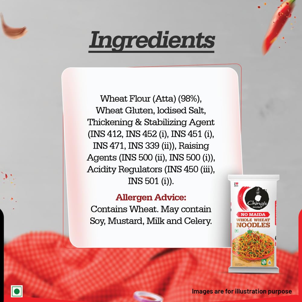 Ching’s Secret Whole Wheat Noodles 280g